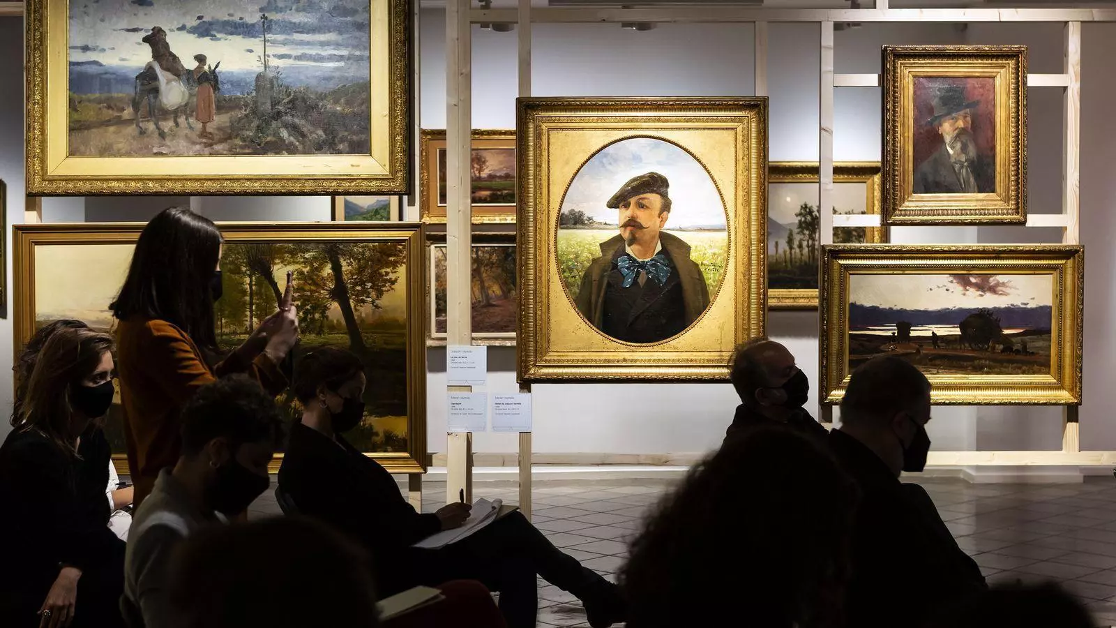 Exposició sobre l'Escola d'Olot a la Fundació Vila Casas.