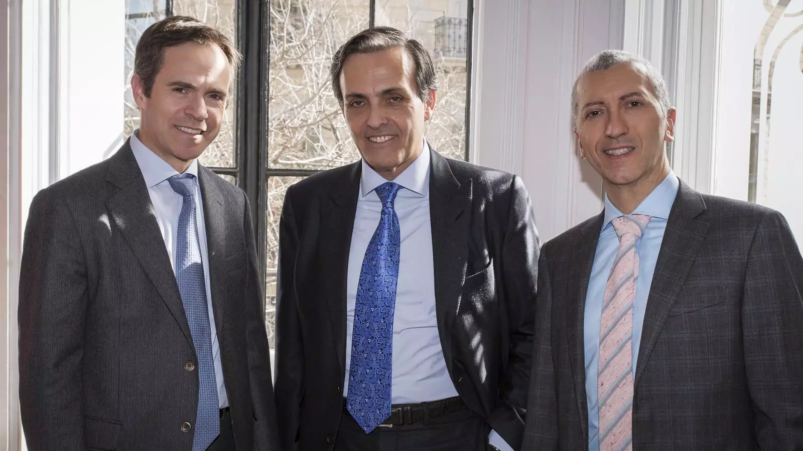 Fernando Cabré, Director Financer de CNA Group, Jorge Parladé, President- Conseller Delegat CNA Group i Francisco Martín, Director General de Edesa Industrial han presentat el plans de la companyia