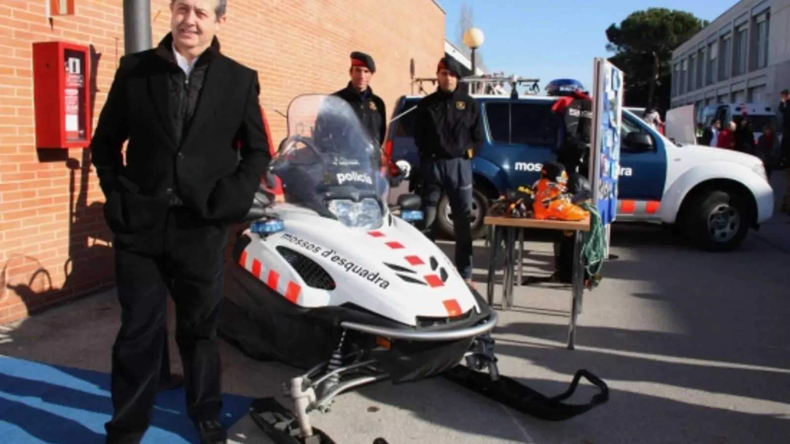 Felip Puig amb els Mossos