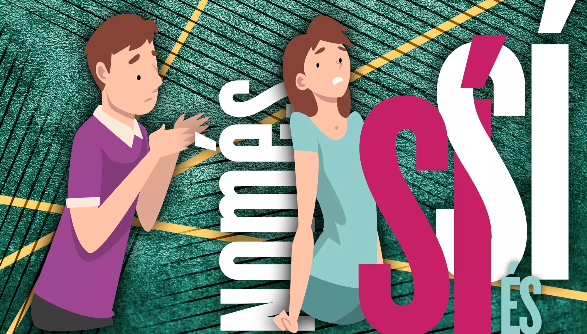 Cal educar els joves perquè tinguin clar que, en les relacions sexuals, només sí és sí.