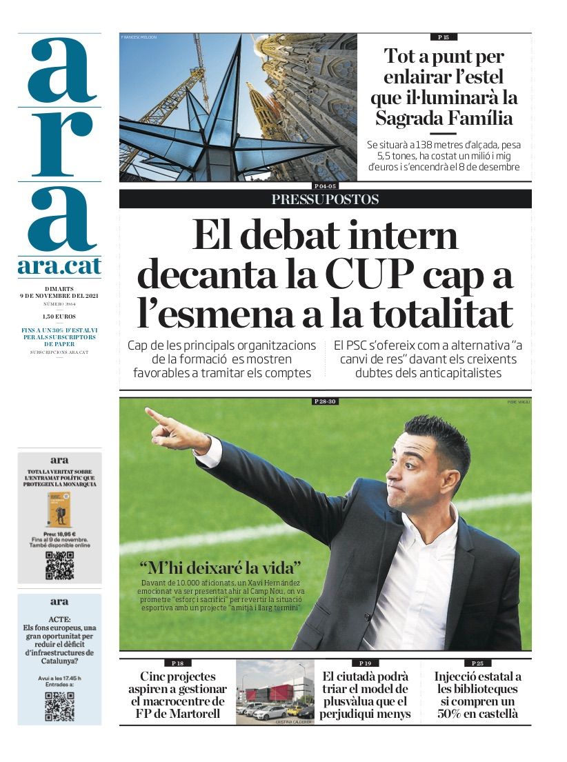 portada ara 09/11/21