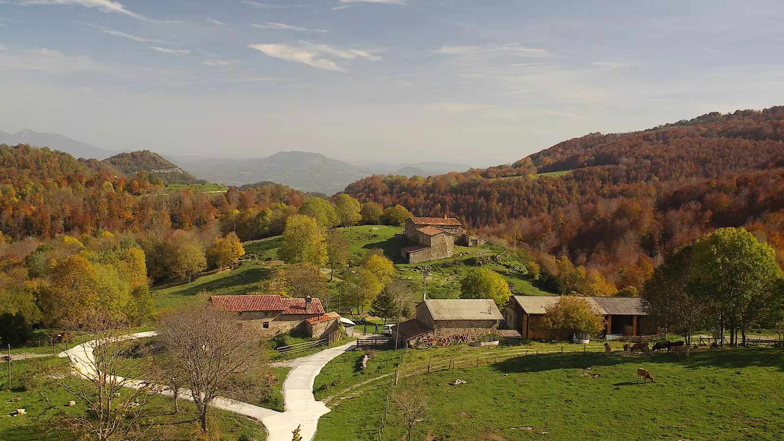 Els paisatges de La Garrotxa van inspirar pintors com Joaquim Vayreda.