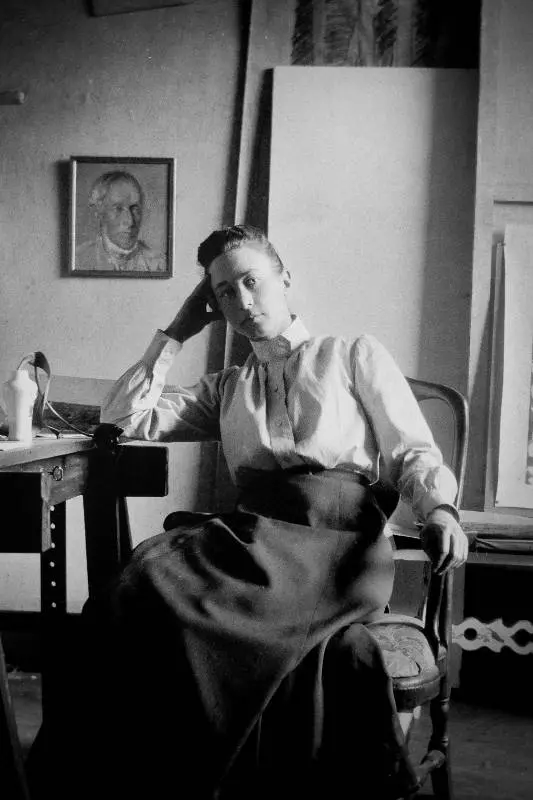 L'artista sueca Hilma af Klint.