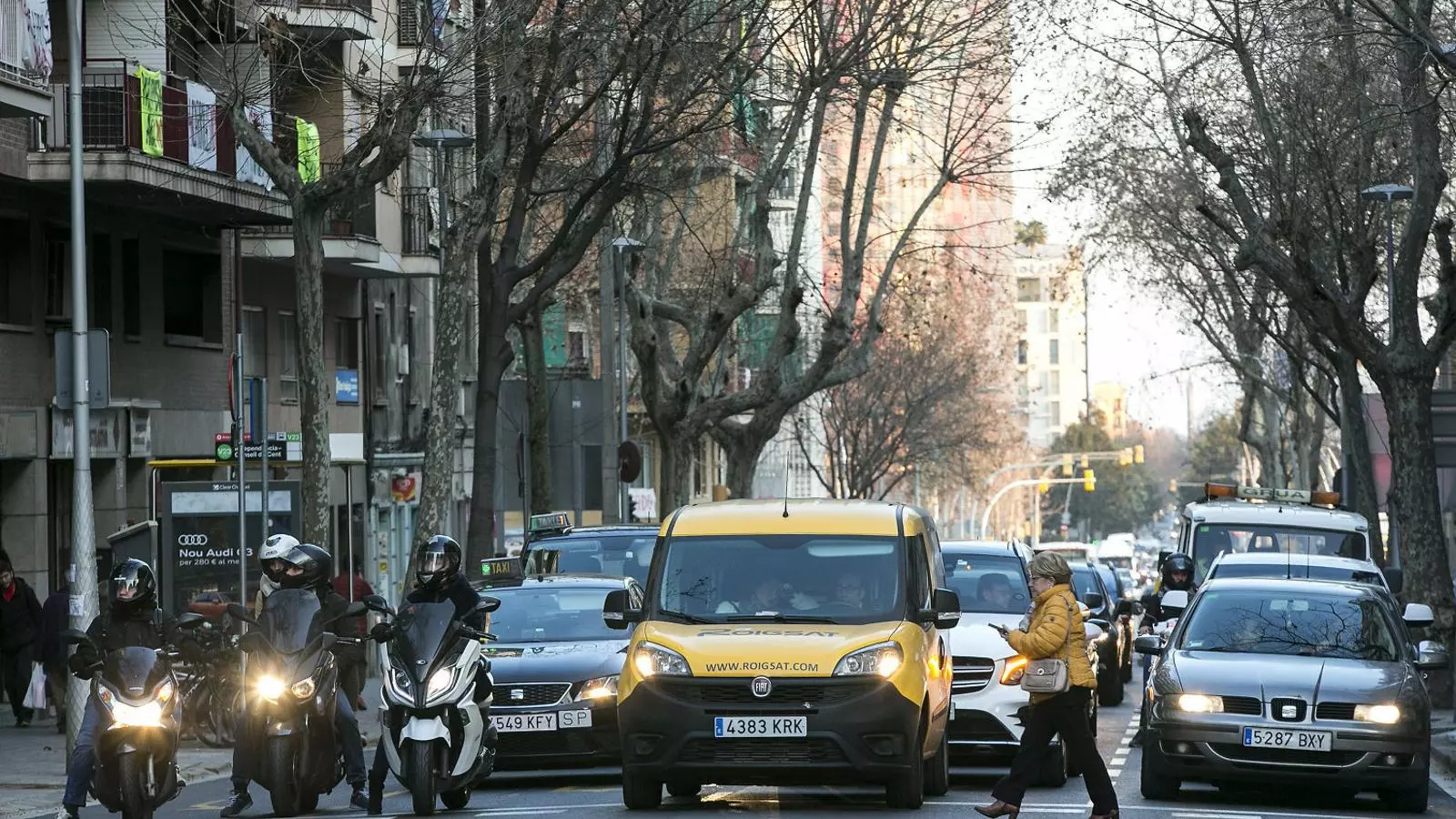 Barcelona haurà de tenir un 21% menys de trànsit