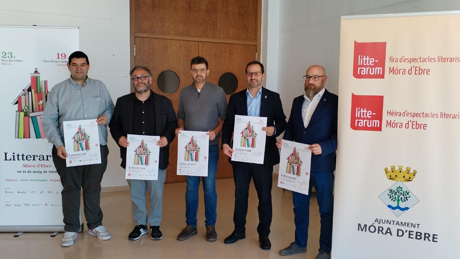 Una imagen de la presentación del Litterarum 2026.