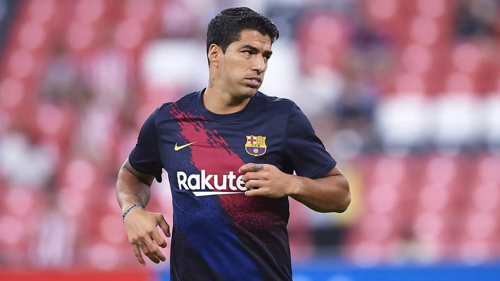 Suárez, en una imatge d’arxiu, de moment continua al Barça.