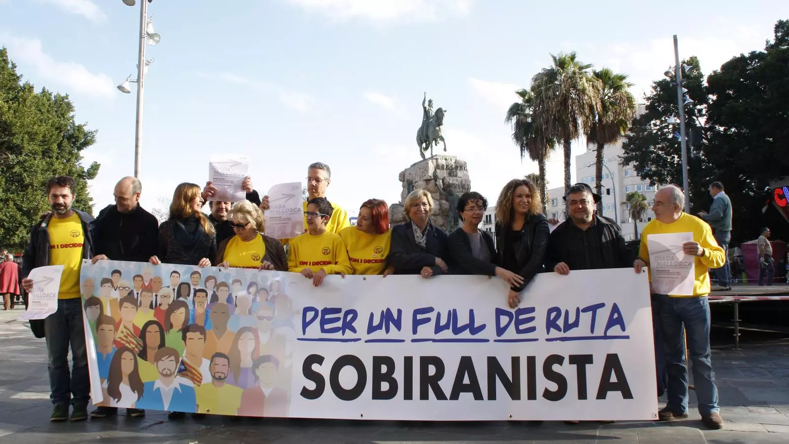 Presentació de la manifestació del 30 de desembre