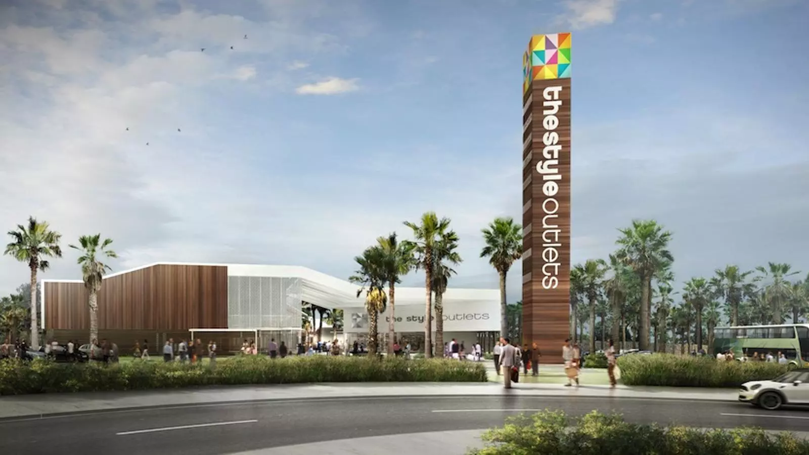 Imatge virtual del nou 'outlet'