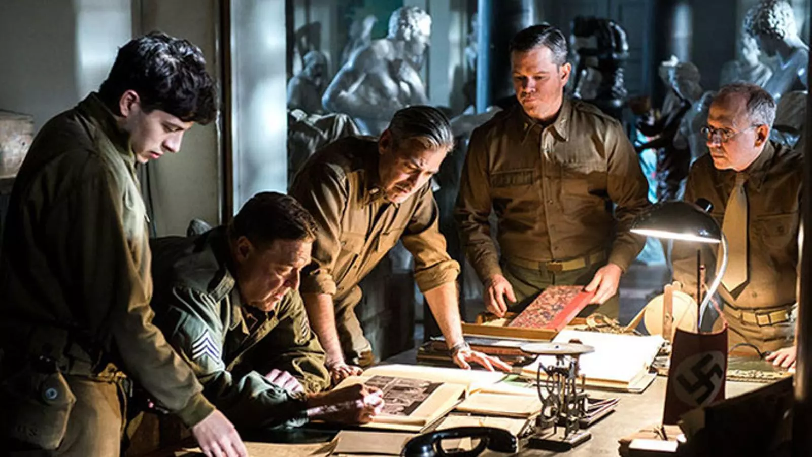 Tràiler de 'The monuments men', de George Clooney