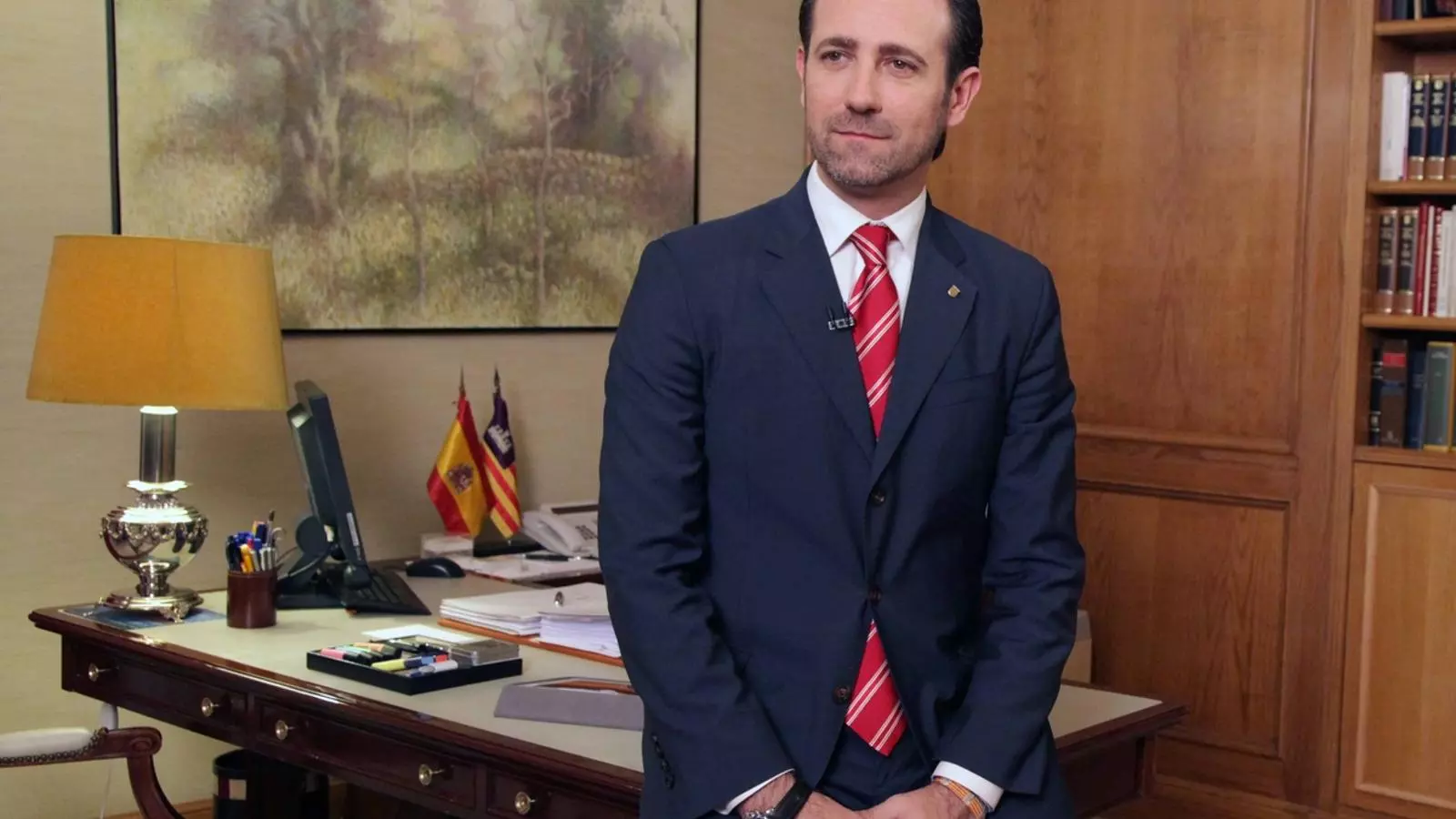 El president Bauzá, en el missatge de cap d'any