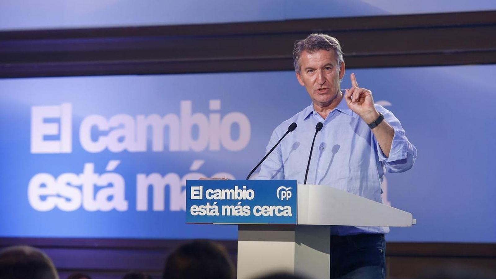 Alberto Núñez Feijóo en una imagen reciente.
