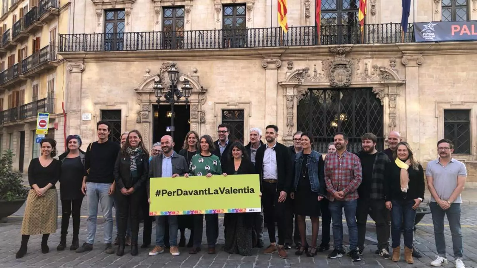 MÉS per Palma presenta la llista electoral per a les eleccions municipals de 2023.