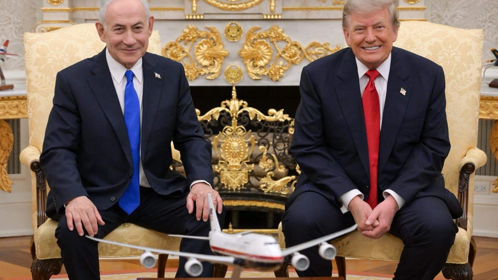 Trump y Netanyahu este martes en la Casa Blanca