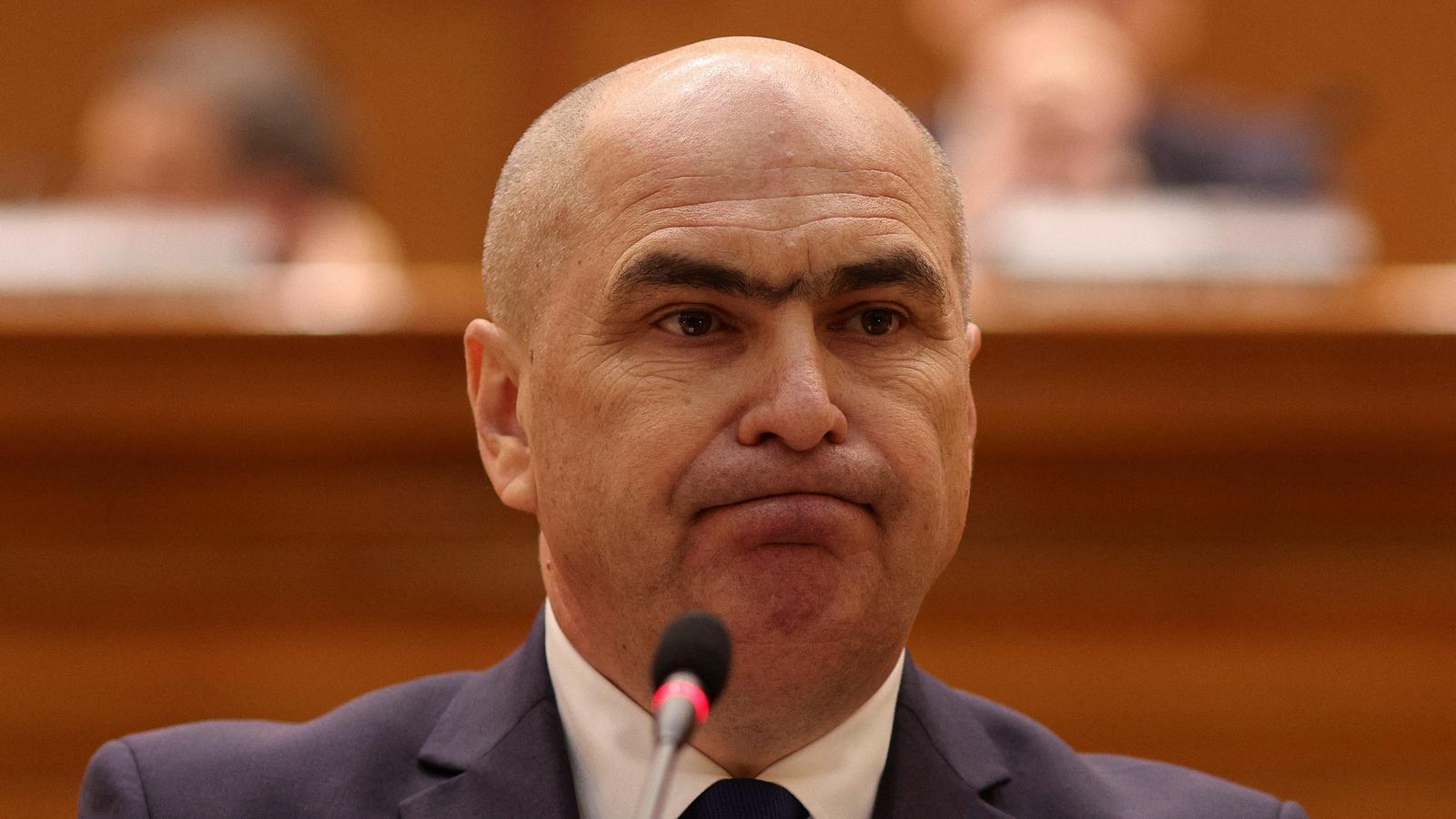 The acting Romanian Prime Minister, Ilie Bolojan.