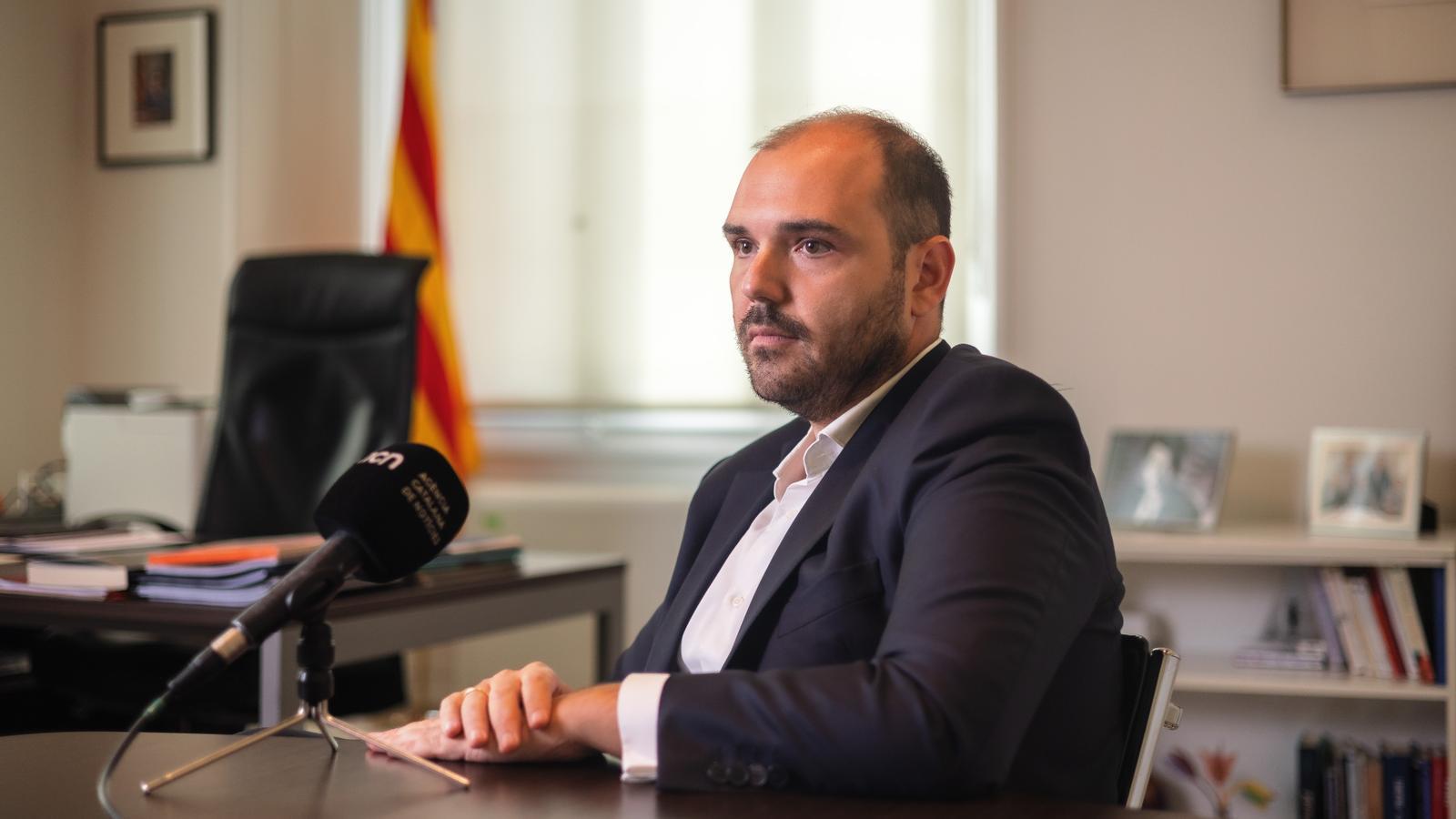 Presidential Advisor Albert Dalmau in an interview with ACN.
