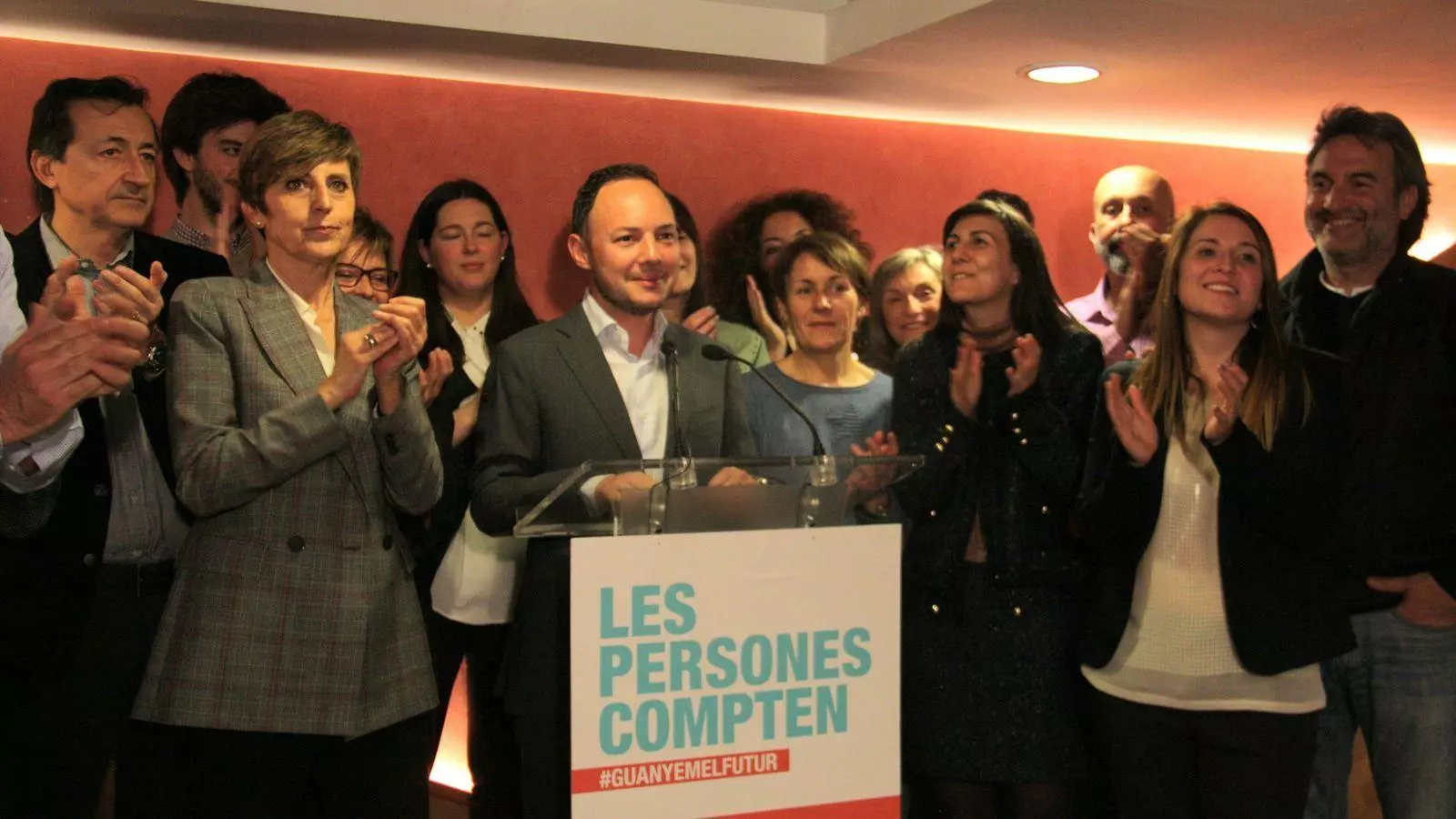 El cap de Govern, Xavier Espot, després de conèixer els resultats de les eleccions generals del 2019.