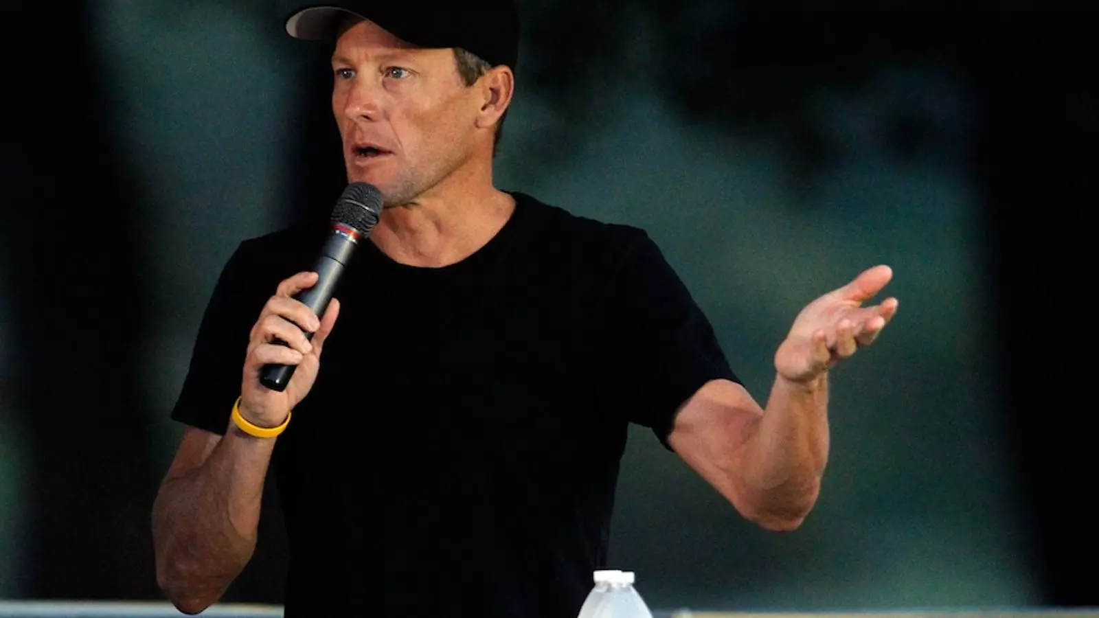 Lance Armstrong, en un acte de l'associació Livestrong / TOM PENNINGTON / GETTY IMAGES