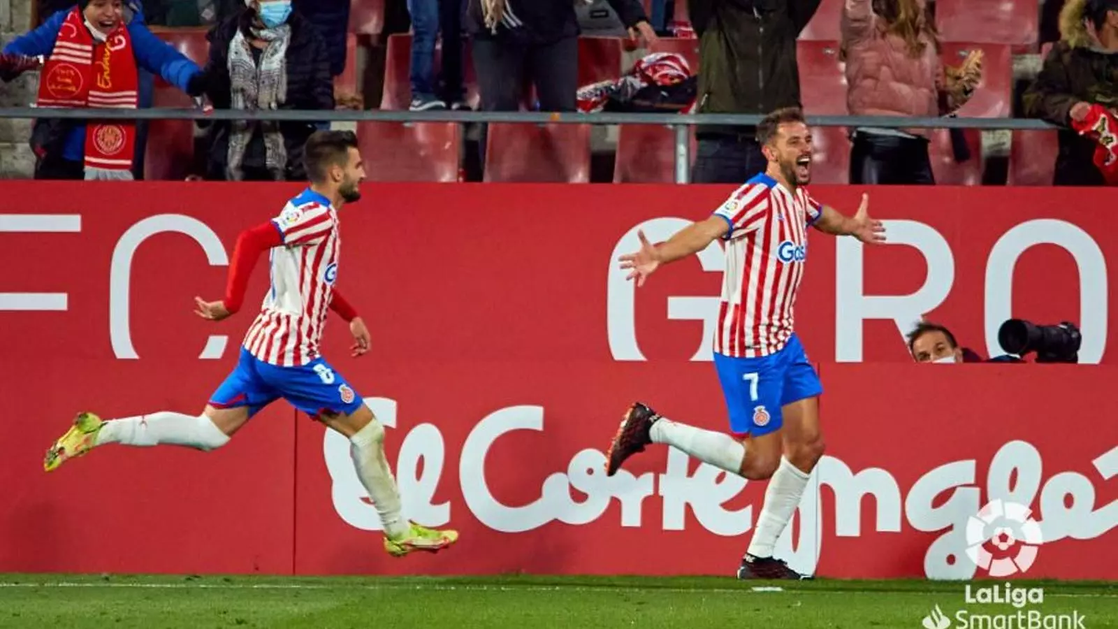 Cristhian Stuani, autor d'un hat-trick