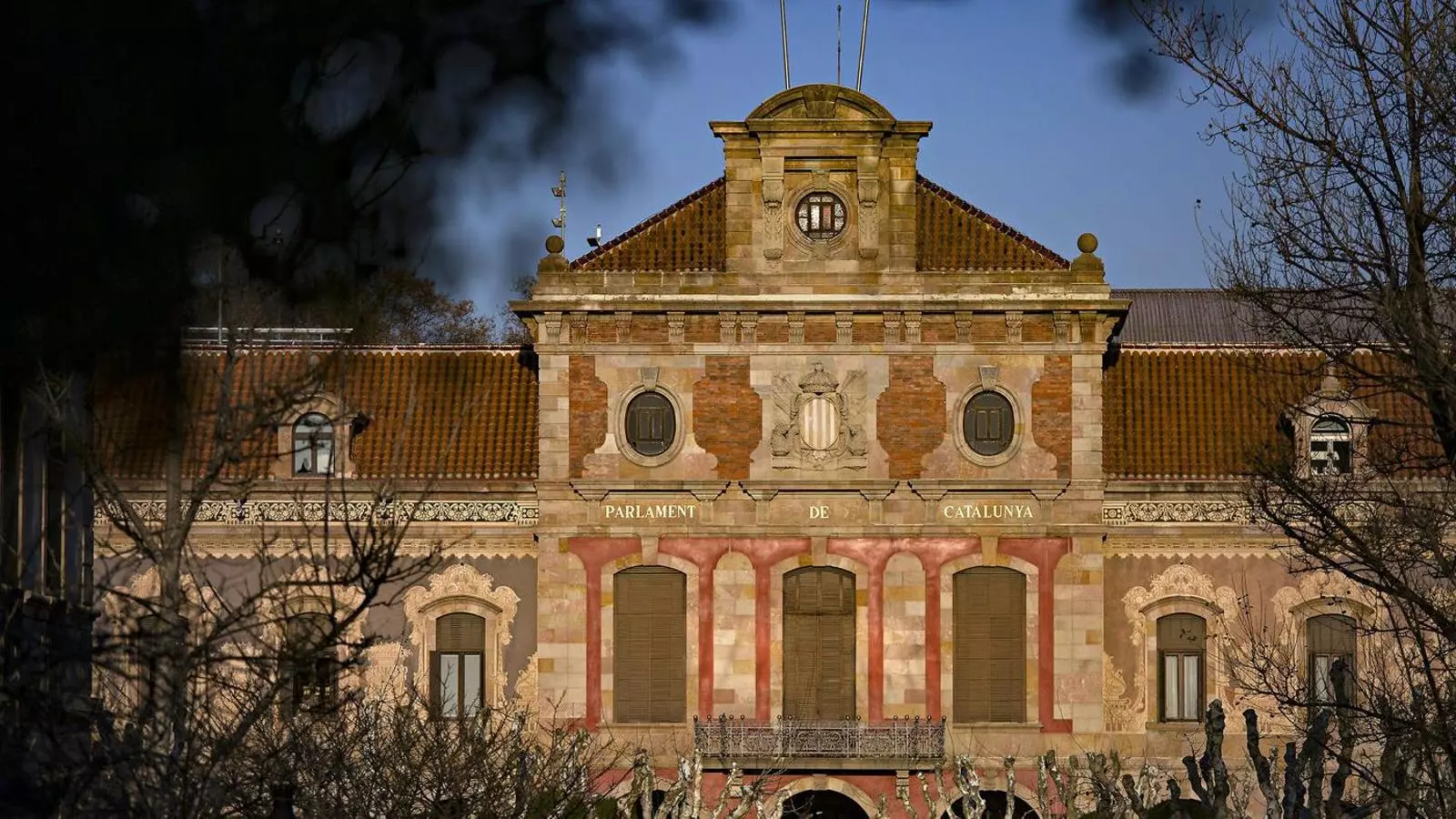 Imatge d’arxiu de la façana del Parlament de Catalunya.