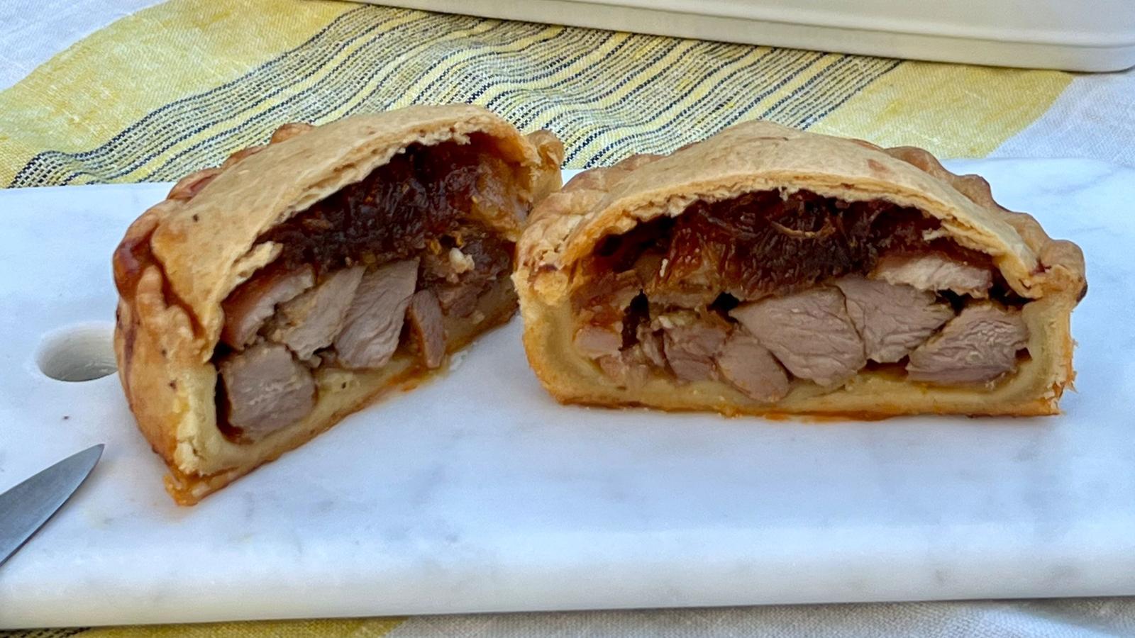 Empanadas de miel y cabello de ángel, una versión poco extendida pero sorprendente por el contraste de sus sabores.