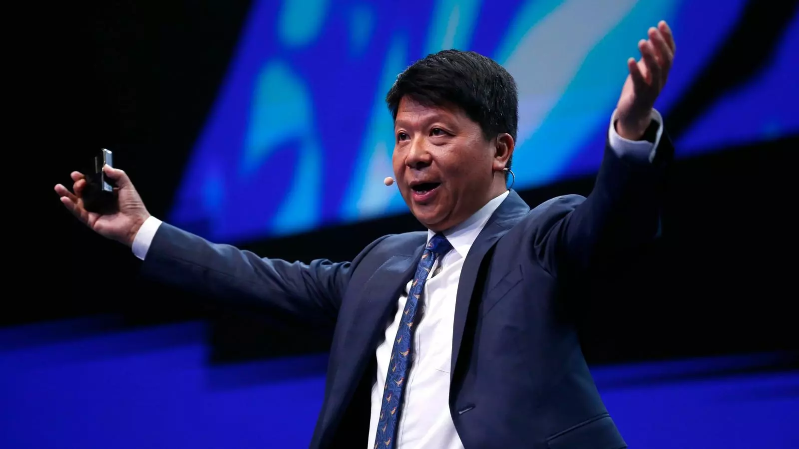 El president rotatiu de Huawei, Guo Ping.