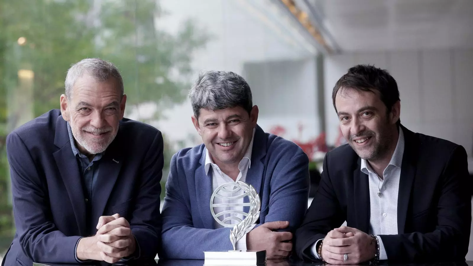 Jorge Díaz, Antonio Mercero i Agustín Martínez, guanyadors del premi Planeta