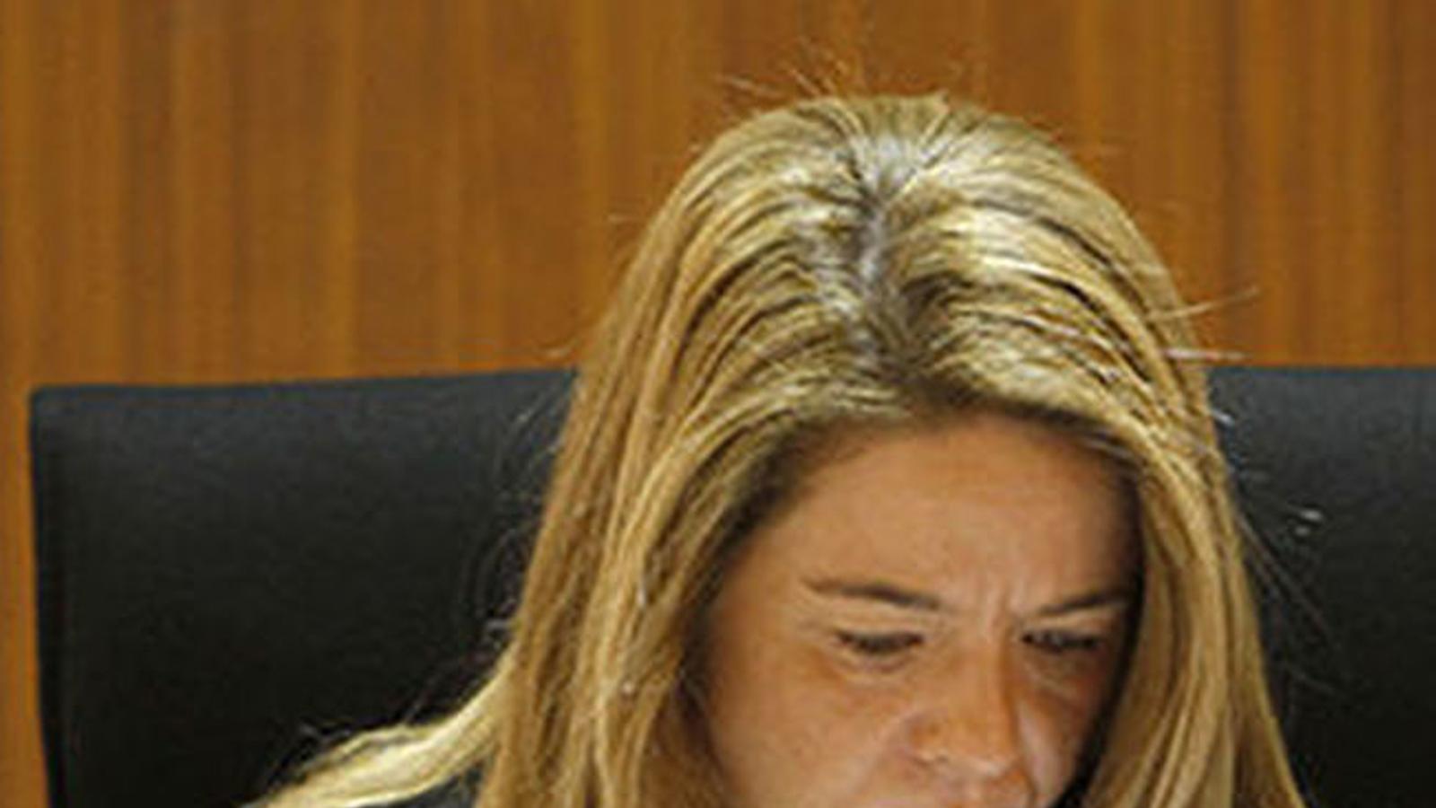 La presidenta del tribunal de Nóos Samantha Romero
