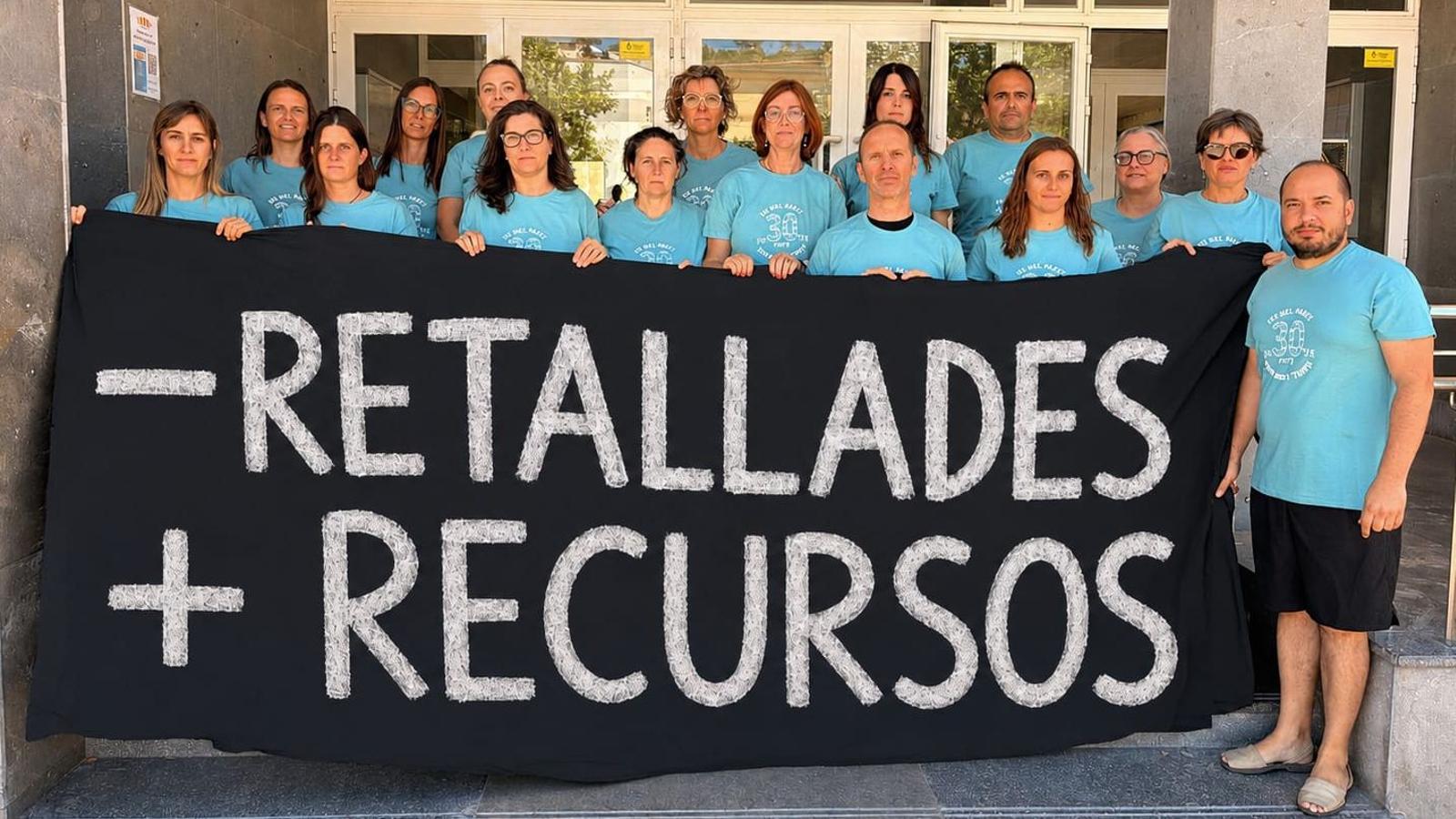 Docents de l'IES Biel Martí de Ferreries.