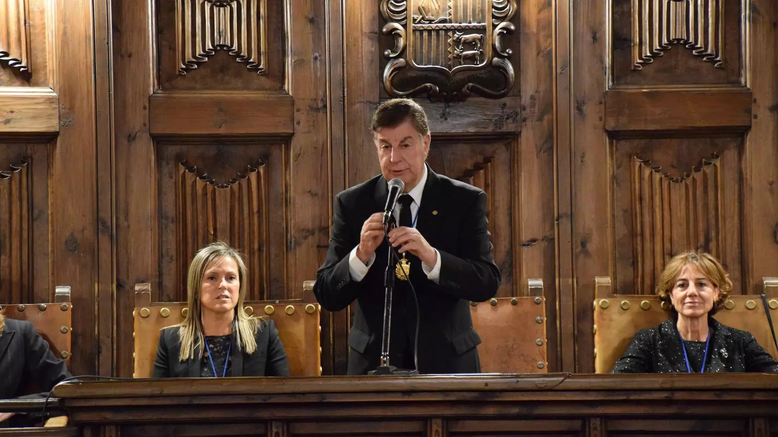 Enric Casadevall, en un acte recent a Andorra. / C. A.