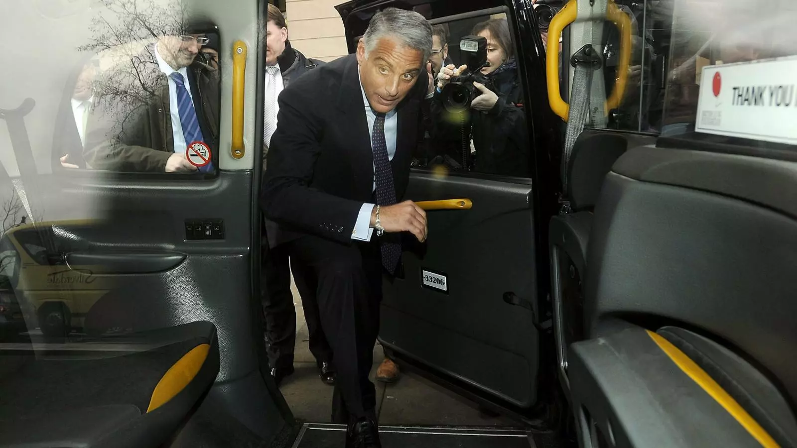 El banquer italià Andrea Orcel en una imatge d’arxiu del 2013 després de testificar al Parlament britànic.