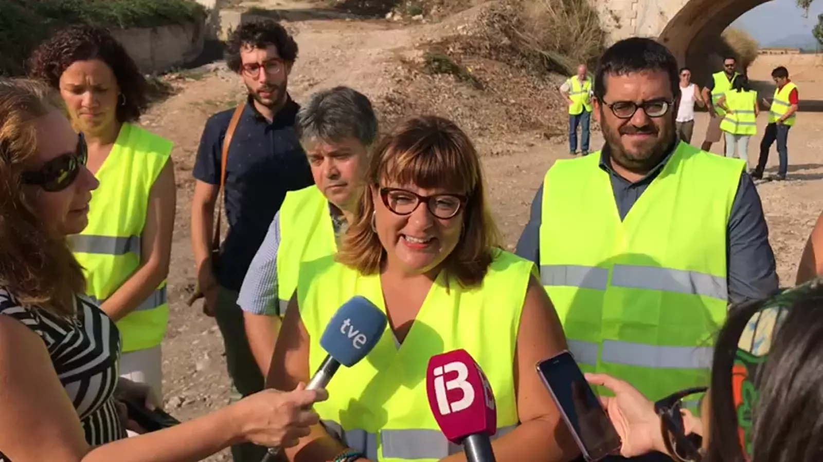 S'inauguren les obres de rehabilitació del torrent de Sant Miquel