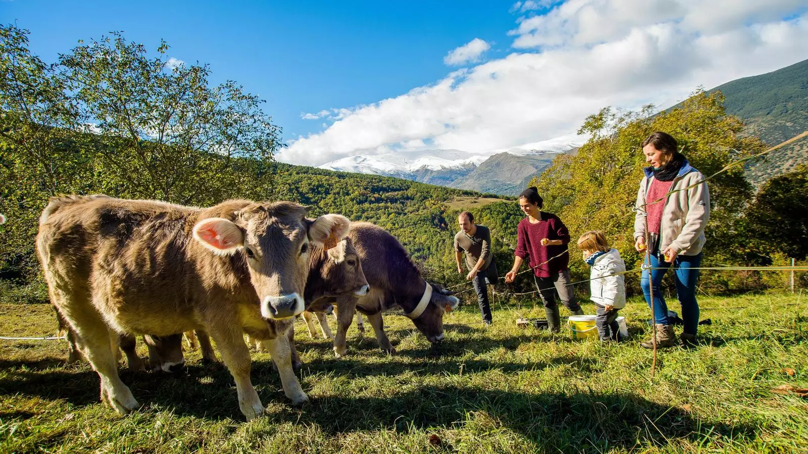 Una família a la Noguera Pallaresa
