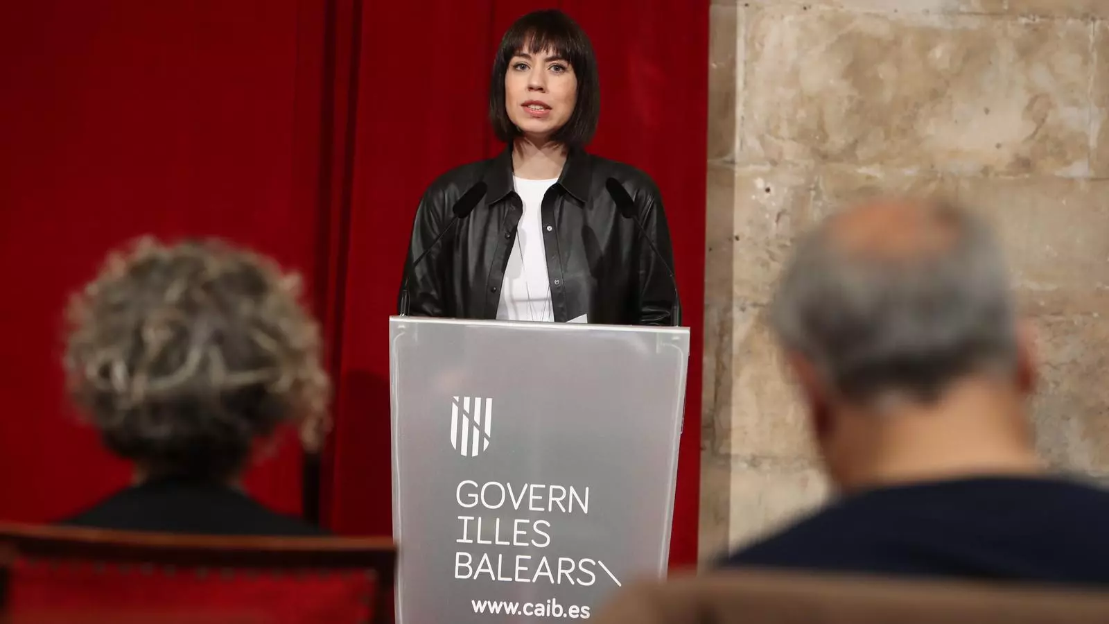 La ministra Diana Morant a Palma, aquest dijous.
