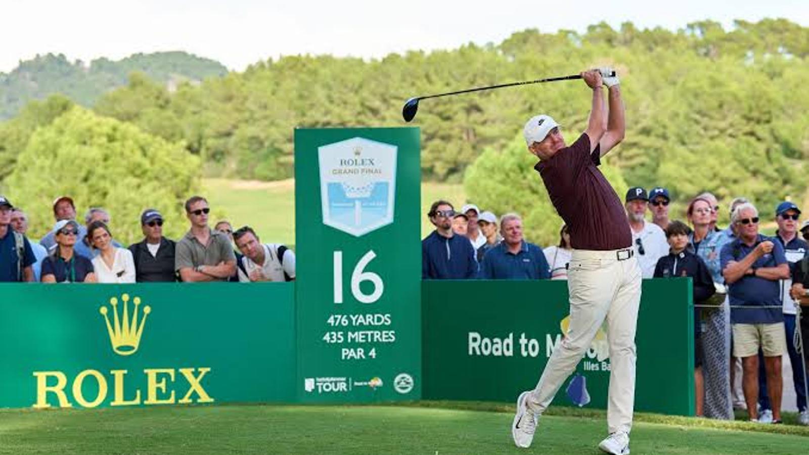 Imatge d'una de les edicions anteriors del Rolex Golf Final.