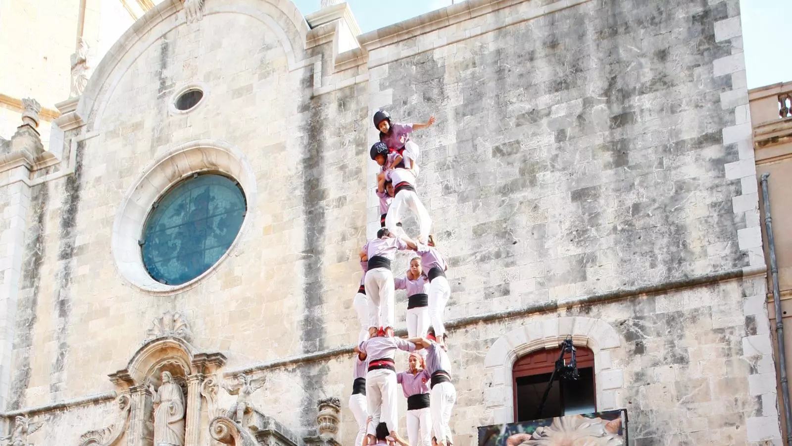 La Colla Jove Xiquets de Tarragona corona el 4d9 sense folre per primer cop en la seva història