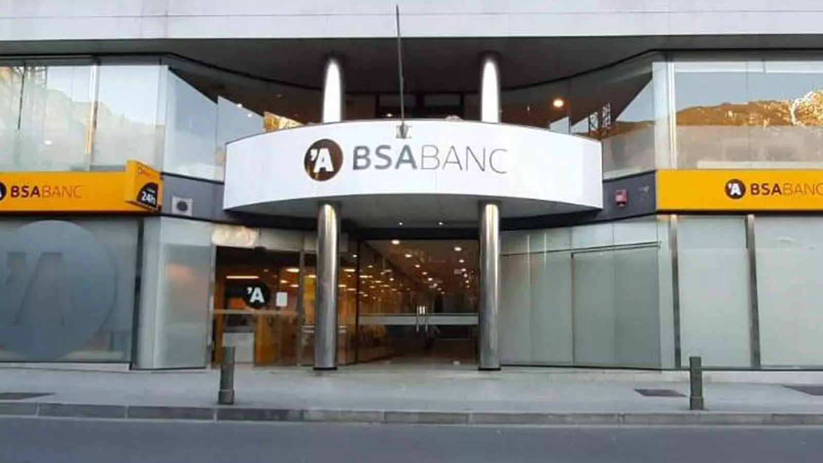 Una de les oficines de BSABanc.