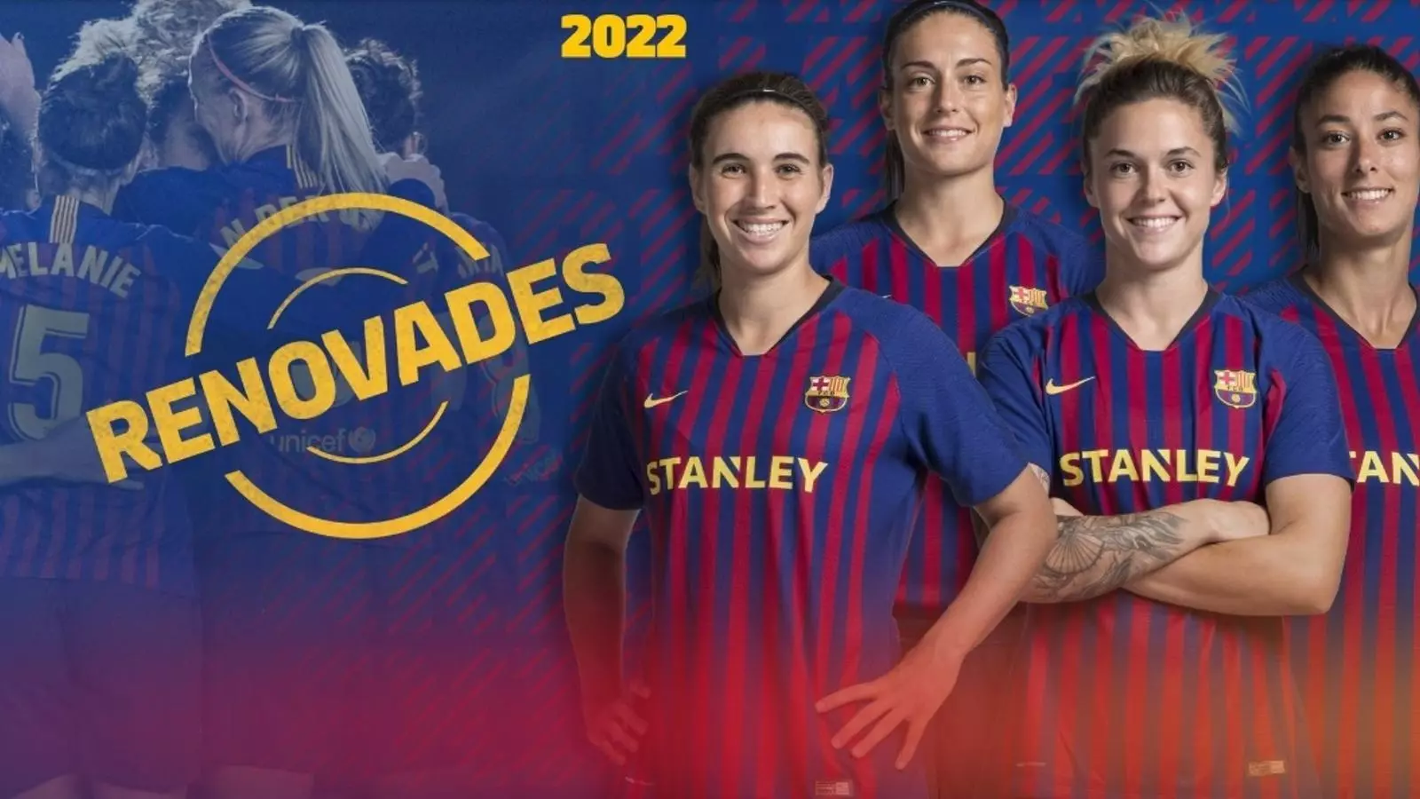 El Barça renova Alexia, Mapi León, Leila i Mariona Caldentey