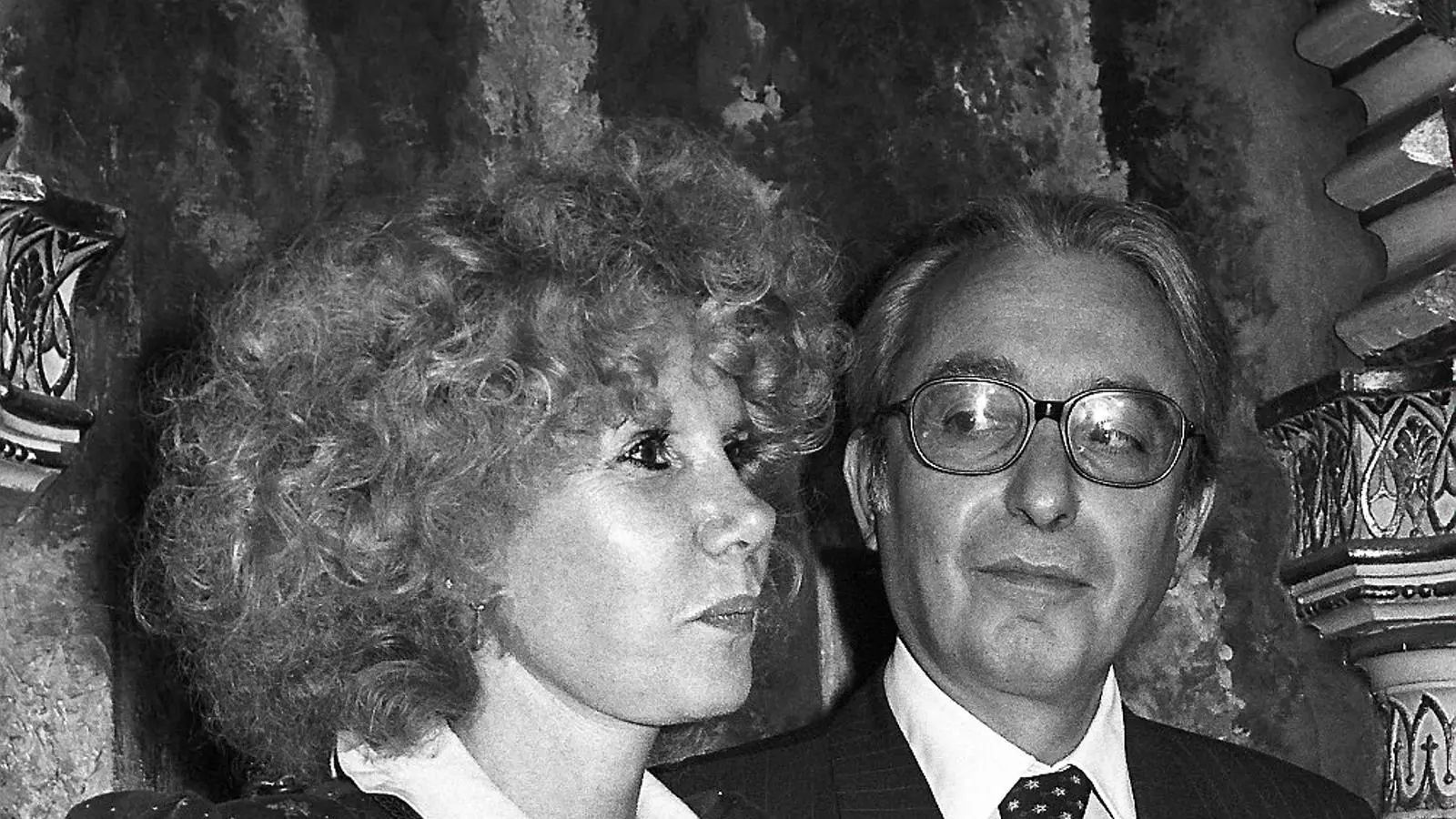 La duquessa d’Alba i Jesús Aguirre en una imatge del 1982.