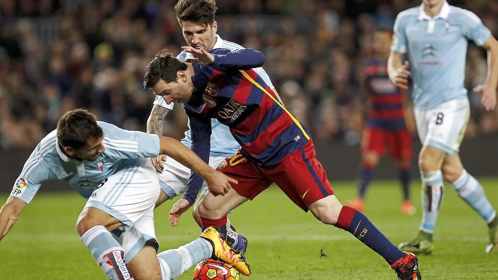 El Messi més generós es queda a un gol dels 300 en Lliga amb el Barça