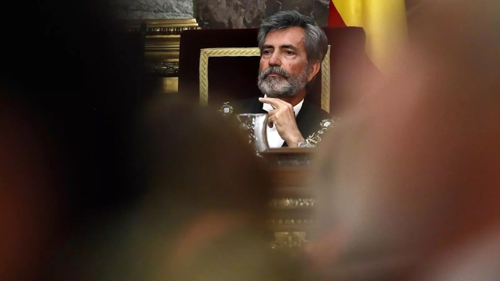El presidente del Consejo General del Poder Judicial, Carlos Lesmes, en una imagen de archivo.