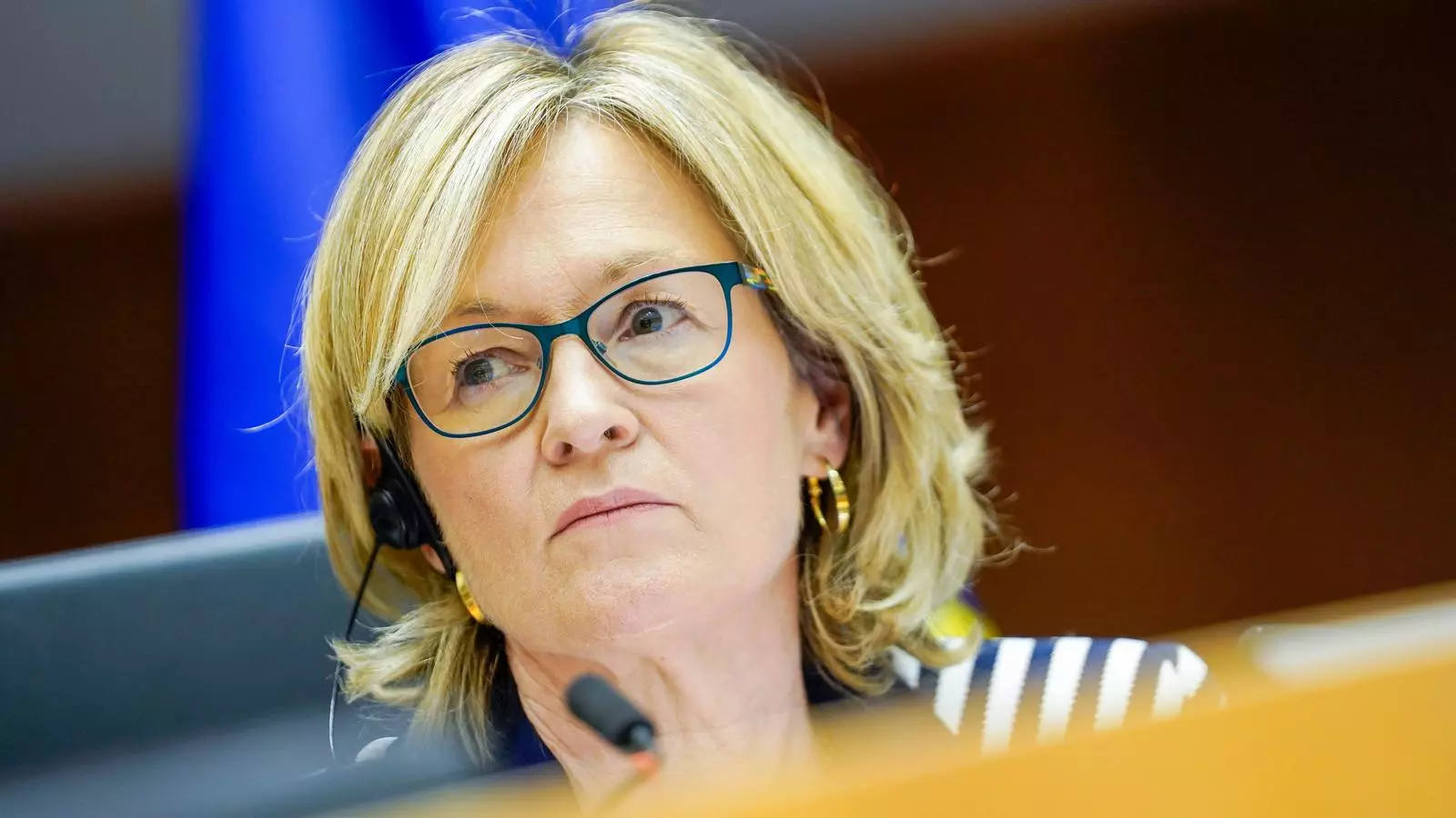 La vicepresidenta del Parlament Europeu i candidata a comissària de Serveis Financers, Mairead McGuiness.