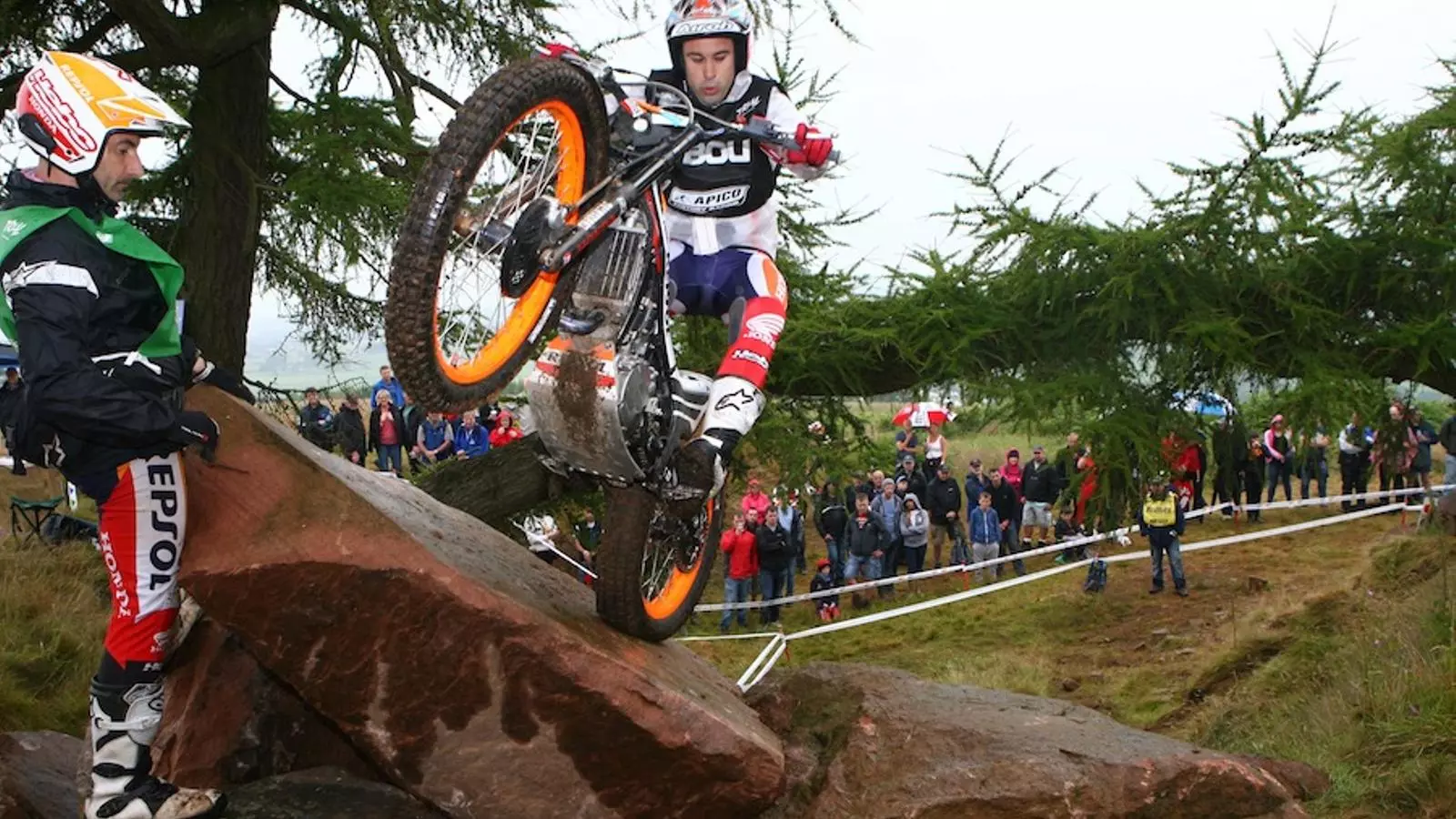 Toni Bou, durant el GP de la Gran Bretanya de trial / G2FMedia