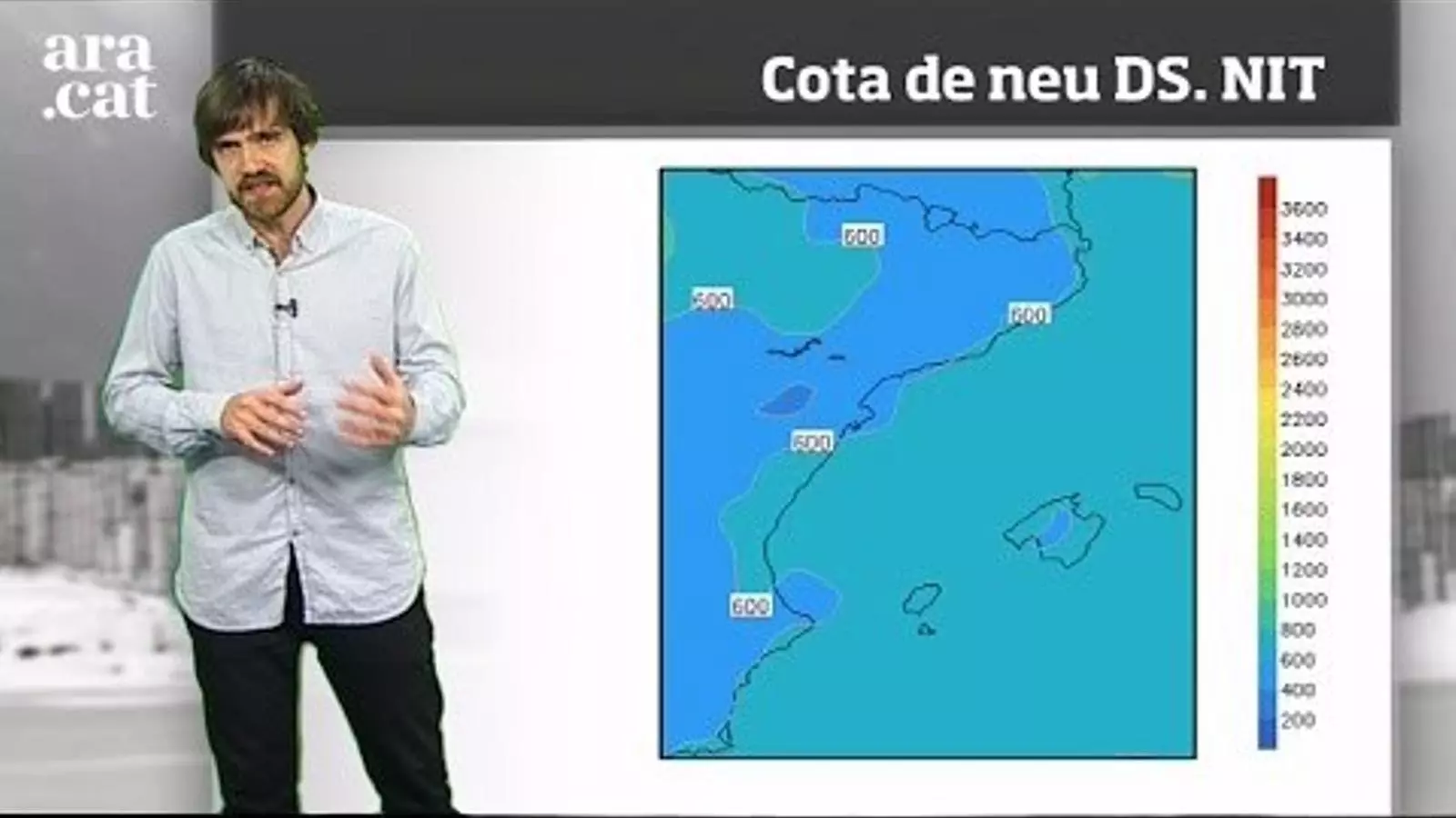 Méteo especial: pluges i nevades en un cap de setmana de temps mogut