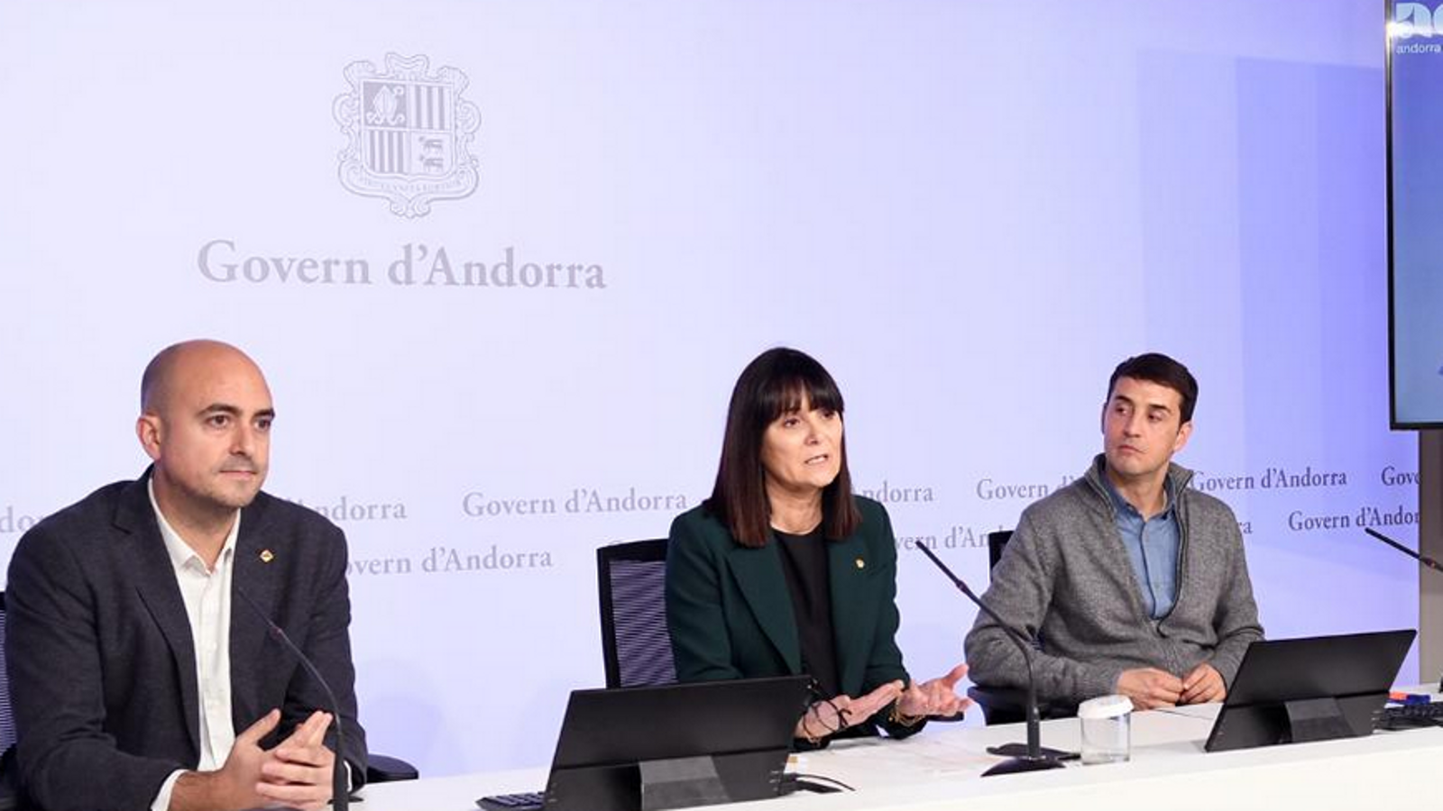 Un moment de la presentació de la 2a edició de l'Andorra Crea.