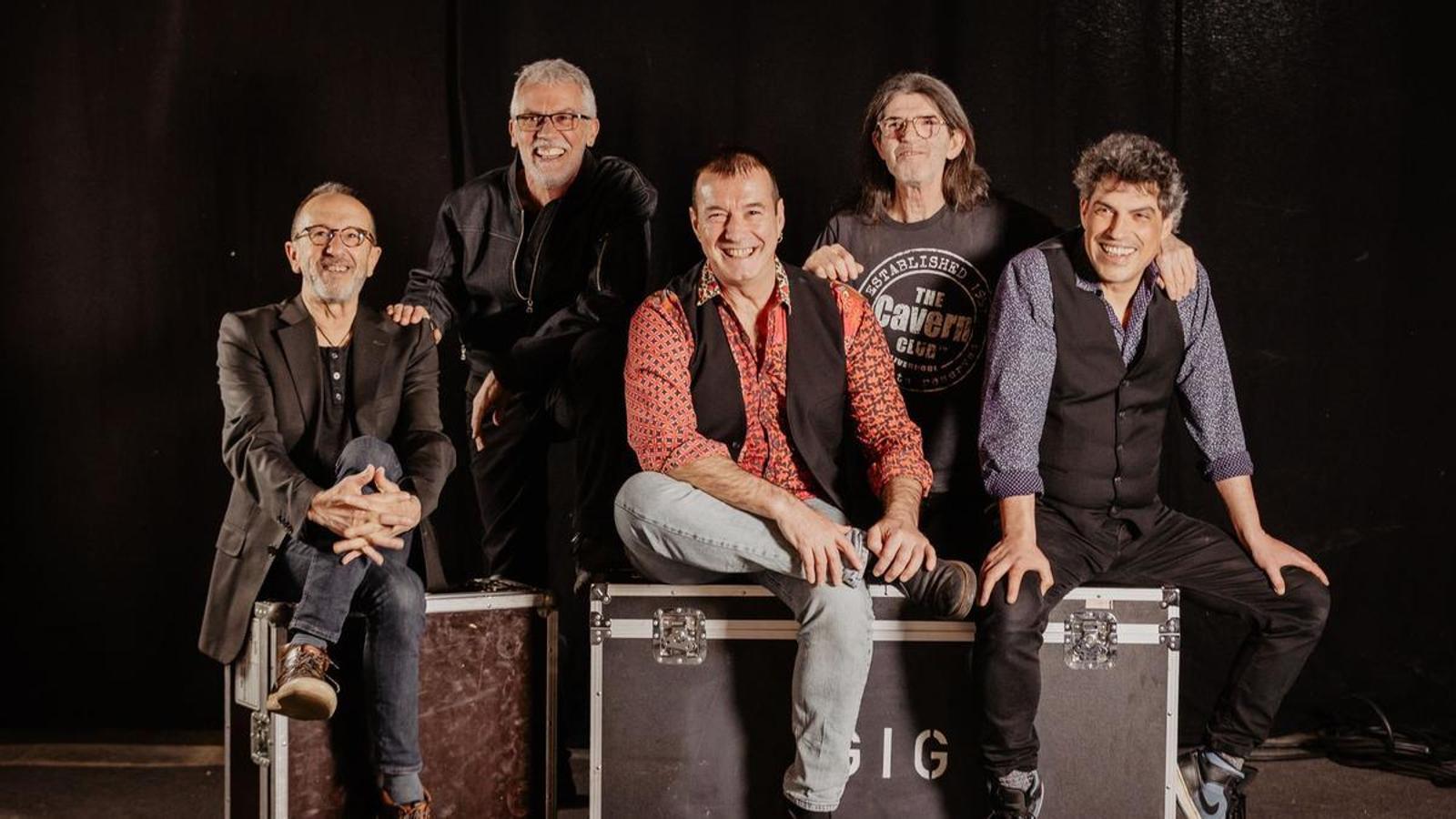 The Menorcan band Ya Te lo Diré, led by Cris Juanico.