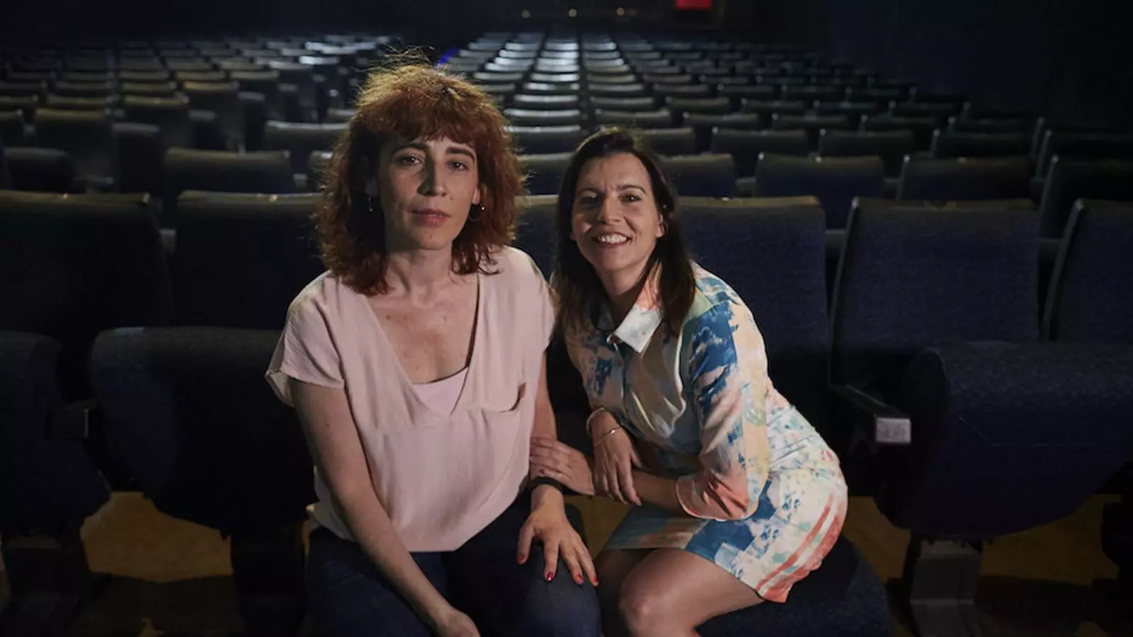 La cineasta Roser Aguilar i l'actriu Laia Marull