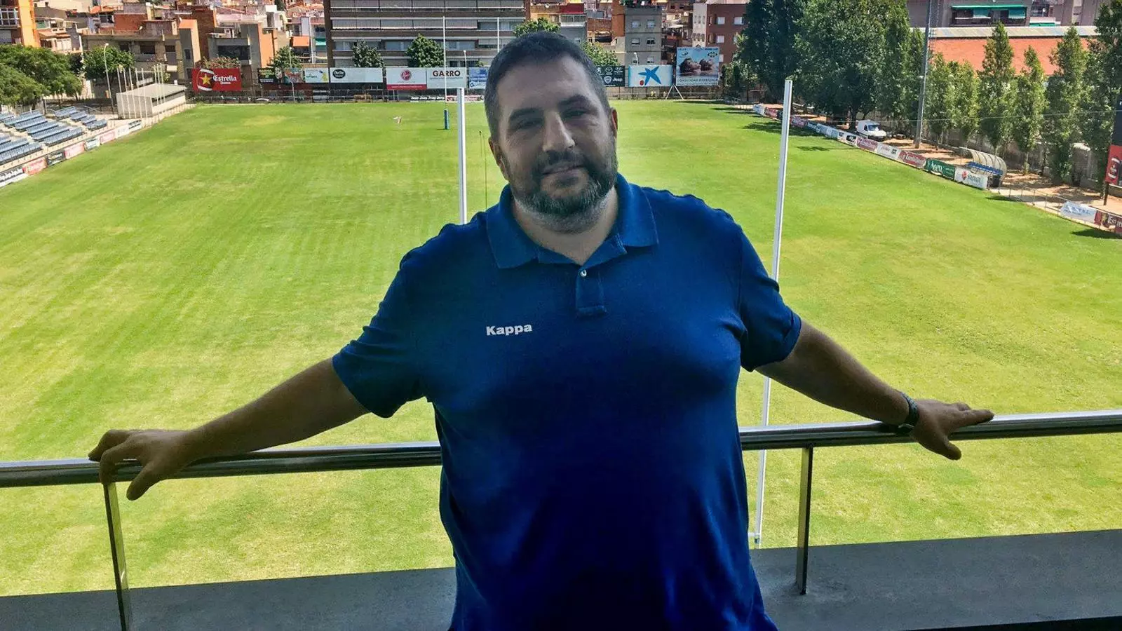Ricardo Maño Martinena, director tècnic i nou entrenador del sènior de la UE Santboiana.