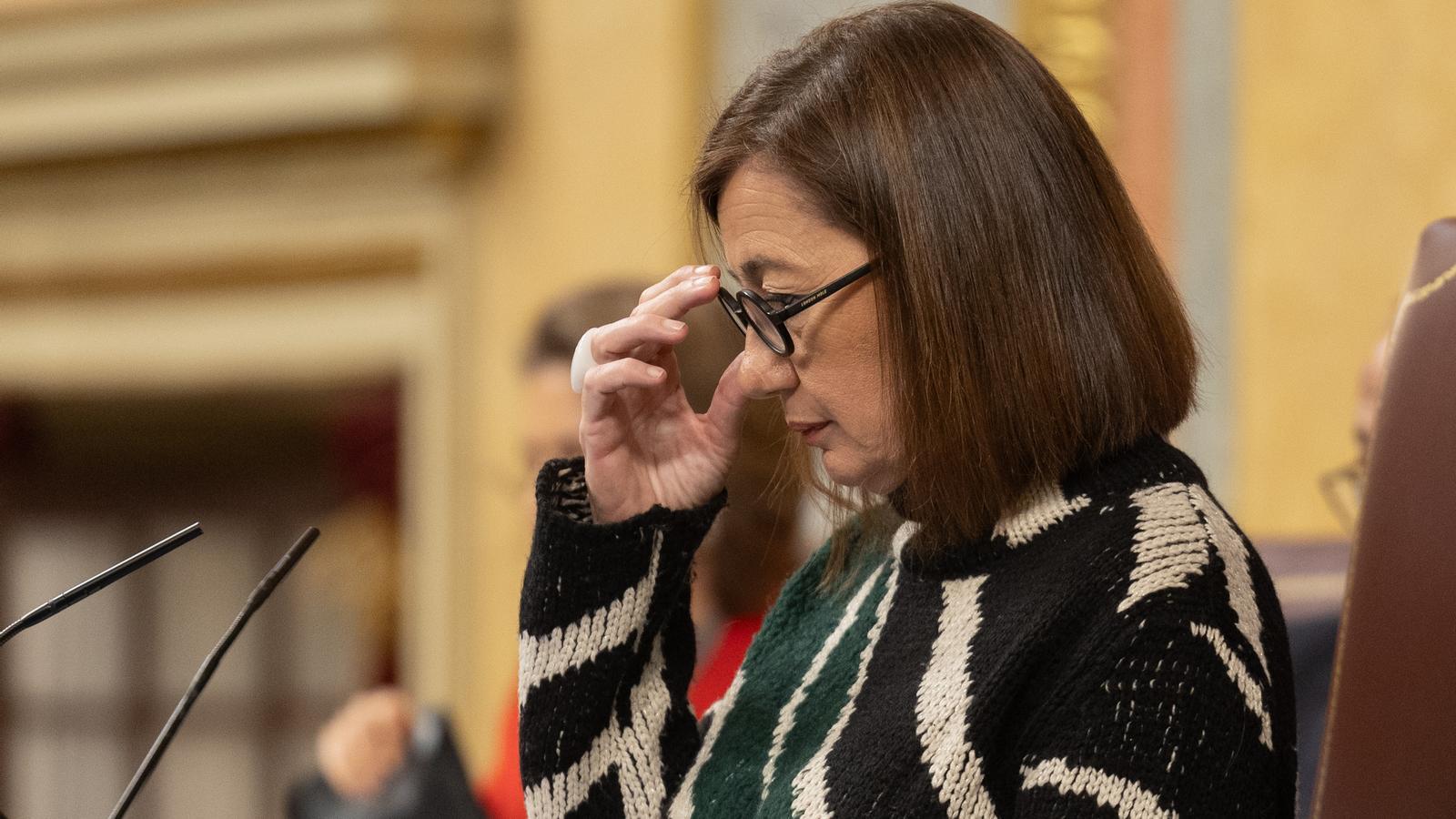 La presidenta del Congrés, Francina Armengol