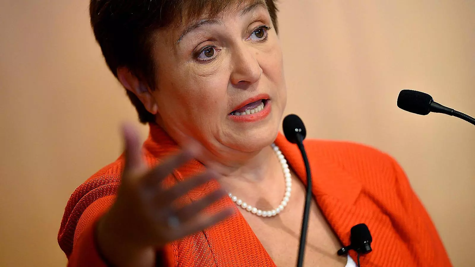 La presidenta del Fons Monetari Internacional (FMI), Kristalina Georgieva, en una imatge d’arxiu.