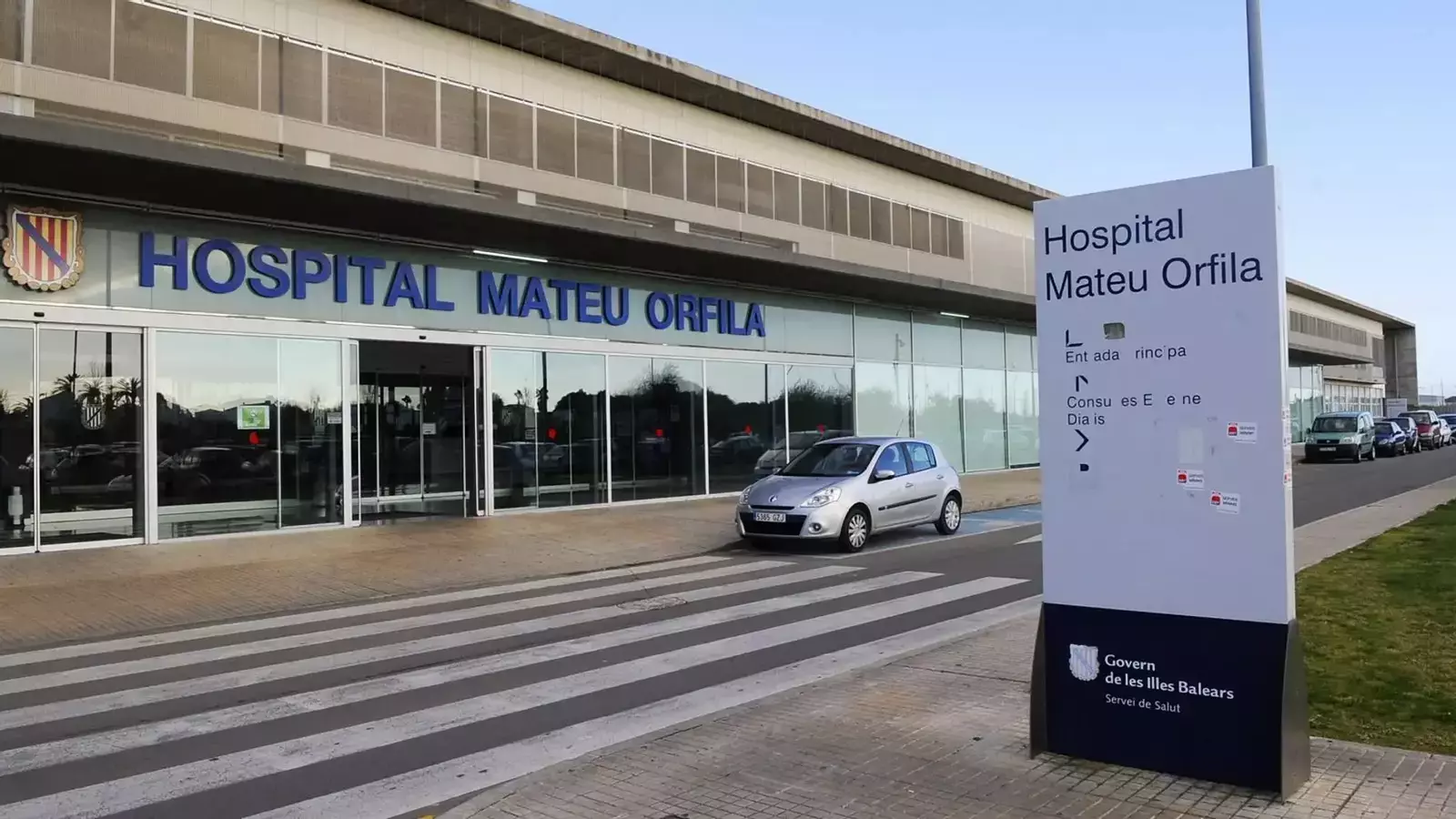 Imatge de l'hospital Mateu Orfila de Maó.